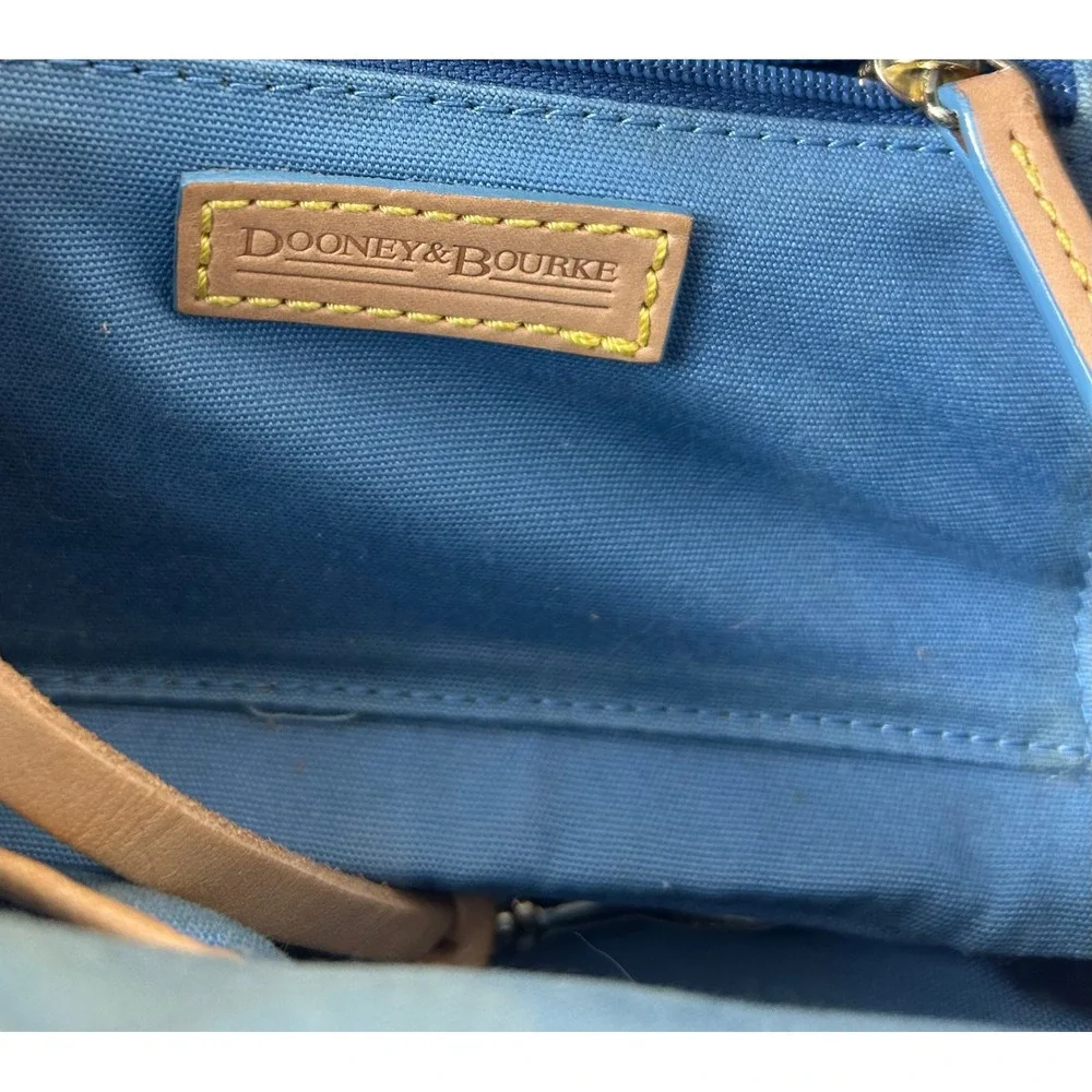 VTG Y2K Dooney & Bourke Satchel Wallet SET 